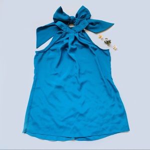 *LIKE NEW Banana Republic Tie-Neck Halter Blouse